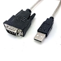Pikkukuva 3 / 4: RJ45 - DB9 sarjakaapeli RS232 - USB-sovittimella - Cat5 Ethernet LAN-liitäntä