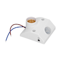 Miniatyrbillede 8 af 8: E27 Induktionslampeholder Lavenergi Krops Infrarød Sensorlampeholder 50W AC90V-240V