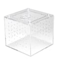 Miniatyrbillede 1 af 8: 1. Reptil Terrarium Foder Slange Edderkop Øgle Avls Akryl Box Case Insekter Hus