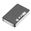 Pikkukuva 4 / 7: Sähkötupakka Kotelo Keskikokoinen USB Lataus Piirustusprosessi Metallimateriaali Kiillotettu Muotoilu Elektroninen Sähkötupakka Kotelo Sytkärillä Musta