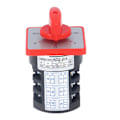 Miniatyrbillede 7 af 8: BERM-afbryder Drejeknap 3-polet 3-position Tilbehør til Power Control AC 380V