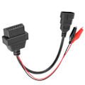 Pikkukuva 4 / 8: 3-nastainen OBD2 16-nastaiseen adapterikaapeli Ammattimainen autodiagnostiikkaliitäntä Sopii Fiatille