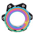 Miniatyrbillede 8 af 8: MEIJUN Centerlock til 6-bolt adapter Låsering Aluminiumlegering akselnavadapter til gennemgående akselnav Multicolor