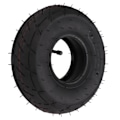 Miniatyrbilde 6 av 8: 10-tommers 3,00-4 Innertube Dekk med Tykt Gummi, Dekk- og Slangeskifte for Scootere og Vogner