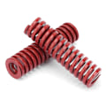 Miniatyrbillede 1 af 7: 2 stk OD 10 mm ID 5 mm Høj præcision Stål Rød Medium Load Form Fjeder (TM10*40mm)