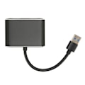 Miniatyrbild 7 av 8: USB 3.0 till Dual HD Multimedia Interface Adapter 1920x1080P 5Gbps USB C Splitter 2 skärmar Utökad skärm för bärbar dator