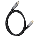 Miniatyrbillede 7 af 8: B0305-1 Mini DP til DP-adapterkabel 1.4 version 8K High Definition 3,3 fod Længde Mini DisplayPort-port