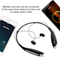 Pikkukuva 8 / 8: HV‑800 Bluetooth-kuulokkeet kaulanauhalla Langattomat taitettavat kannettavat stereokuulokkeet Melunvaimennus Urheilukuulokkeet