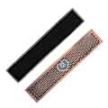 Miniatyrbillede 3 af 7: Røgelsespindeholder Lykkebringende Sky Design Elegant Robust Slidstærk Alloy Røgelsesbrænder til Meditation Kontor Hjem