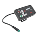 Miniatyrbillede 3 af 8: Elcykel LED Power Display Panel Elcykel Modifikation Display Måler med vandtæt 5P han-stik til 22,2 mm styre 48V