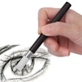 Miniatyrbillede 6 af 8: Sketch Paper Wiper Pen med 3 stk. udskiftningshoveder Skitseværktøj Kunstforsyninger Sketch Paper Wiper