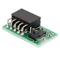 Miniatyrbild 4 av 8: TPM 2.0-modul SPI-gränssnitt Vertikal Stabil Hög säkerhet 9670 Chipset 10Pin SPI-modul för SuperMicro AOM TPM 9670V S