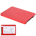 Miniatyrbilde 7 av 8: Solid State Harddisk Rød for Laptop Desktop Innebygd SSD 2.5 Tommer SATA 3.0 SSDH2(120GB )