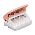 Pikkukuva 7 / 7: Reikäleima Design Nopea Asettelu 3 reikää Metalliväri Runko irtolehtistanssille dokumentaatiolle Pastelli Oranssinväri