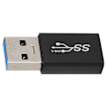 Pikkukuva 8 / 8: USB 3.0 Uros - USBC Naaras OTG-sovitin Tukee Nopeaa Tiedonsiirtoa ja Pikalatausta