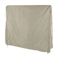 Pikkukuva 5 / 8: Pöytätennispöydän pölysuoja 190 Hopeoitettu polyestertaft Sisäpiha Terassi Vedenpitävä pöytälevyt vetoketjulla Beige 155x75x144cm