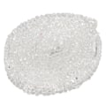 Miniatyrbillede 3 af 7: Rhinestone Bånd 5yd Lang 0,4in Bred Transparent Hvid Sikker Holdbar Krystalbånd til Bryllup Fest Fødselsdag