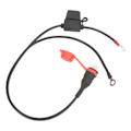 Miniatyrbillede 7 af 8: Batteri Vandtæt smeltet tilslutningskabel 1/4 tommer / M6 ringlets Erstatning for Optimate 2 3 for TM Style