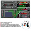 Miniatyrbillede 8 af 8: Bluetooth lydadapter med højttaler Bilstereo Passer til A2 A3 8L 8P B5 B6 B7 A6