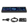 Miniatyrbilde 3 av 8: 8,8 tommers IPS-skjerm 1920x480 CPU GPU SSD Data Temperatur Monitor Chassis Sub Screen for Windows