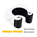 Miniatyrbilde 2 av 5: Vertikal sykkelveggmontering oppbevaringsholder klips