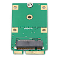 Miniatyrbild 7 av 8: Adapterkort M.2 NGFF SSD till MSATA SSD Hard Disk Converter Reader Card för 2230/2242 SSD