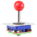 Miniatyrbillede 5 af 8: 1 stk Klassisk Konkurrence-Style 2/4/8 Vejs Spil Joystick Bold til Arkadespil