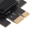 Miniatyrbillede 2 af 8: PCIe Netværkskort 10/100/1000/2500Mbps Guldbelagt Pin Aluminium Legering Gigabit Ethernet Kort til Desktop Gaming Server