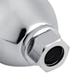 Miniatyrbillede 4 af 8: Messing Væghængt Badeværelse Infrarød Intelligent Automatisk Sensor Toiletkumme Urinal Spolventil