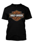 Orange Bar & Shield Sort T-shirt 30290591 Harley Davidson-ooo13 M