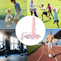 Miniatyrbild 6 av 8: Hoppa Rep Segmented Mjukt Pärlhopprep Justerbar Längd Fitness Hopprep för Barn Vuxna