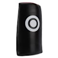 Miniatyrbillede 1 af 8: Taekwondo Kick Pads PU Læder Holdbar Robust Punching Bag Boksepude til Træning Sort