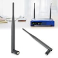 Pikkukuva 8 / 8: 2 kpl reitimen antennia Kestävä WIFI-järjestelmä 6DB korkea vahvistus 2,4/5,8G Dual-Band SMA sisäinen reikä