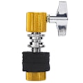 Miniatyrbilde 3 av 8: HiHat Clutch Jazz Tromme Aluminiumlegering Cymbal Stativ Holder Instrument Spilltilbehør (Gul)