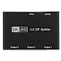 Miniatyrbilde 4 av 8: 1x3 DisplayPort Splitter Triple MST SST Hub DP 1.4 Splitter for iOS System for Windows System for Android System