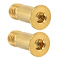 Pikkukuva 7 / 8: 2 kpl Titanium-pultit M5x14,2 mm maastopyörän takavaihtajan kiinnityspultit Golden