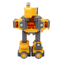 Pikkukuva 4 / 8: 905B DIYC 5-in-1 rakennuskuorma-auto muuttuu robotiksi Purka robottilelut ajoneuvosarja 3+ vuotiaille pojille lapsille