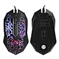 Miniatyrbild 4 av 8: Optisk mus Wired Professional Gaming för LOL Färgglada bakgrundsbelysning datormöss A30Black A30