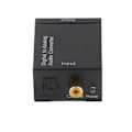 Pikkukuva 6 / 8: Digitaalinen analogimuunnin DAC-dekooderi Toslink- ja koaksiaalituloille analogisille 2RCA-ulostulosille Musta isäntä USB-kaapeli Kuituoptiikka