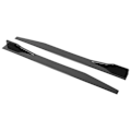 Pikkukuva 5 / 8: 2kpl Auton sivuhame Splitter Lip Winglet Diffuser Universal 120cm/47.2in Kiiltävä musta
