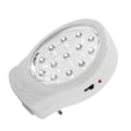 Miniatyrbilde 5 av 7: 13 LED-oppladbart nødlys automatisk strømbruddlampe (US-kontakt)