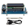 Miniatyrbillede 1 af 8: Geiger-tæller Kit Modul GM Rør USB LCD Display Geiger-tæller Del til Kernen Stråling Detektor 380V‑550V