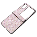 Miniatyrbilde 3 av 8: Flip-skjerm telefonveske Slitesterkt glitterdesign med perfekt passform Lett å rengjøre skall for Oppo Find N2 Flip Rosa