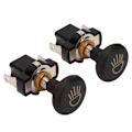 Miniatyrbillede 8 af 8: 2 stk Forlygter Push Pull Switch Golfvogn Lysstyring Switch Knappudskiftning til E-Z‑GO