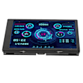 Miniatyrbilde 8 av 8: 3,5-tommers datatemperaturmonitor IPS Full View Display Liten skjerm for AIDA64 PC CPU RAM Harddisk Data Monitor Svart