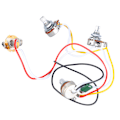 Miniatyrbild 4 av 8: Baspotentiometer ledningsnät 500K tonvolymkontroll Instrumenttillbehör