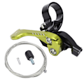 Miniatyrbillede 1 af 8: MEROCA Cykel Løftesæde Rørstyring Teleskopisk Sadelpind Switch Sort Grøn