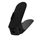 Miniatyrbillede 4 af 8: 10 ST 3-trins Justerbar Skoorganizer Plast Tyk Dobbeltlags Skoorganizer DIY Innovativ Skostativ Sort