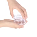 Miniatyrbillede 5 af 8: 1. Køkkenredskab Plast Hvidløgspresse Presser Knuser Masher Cutter Slicer