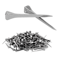 Miniatyrbillede 3 af 8: 250 stk Stål E4 Hestesko Spiker Hesteudstyr Tilbehør 4,8CM